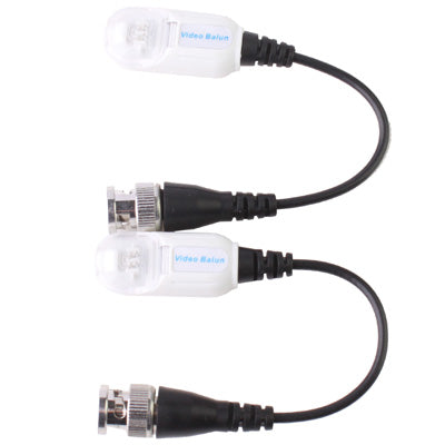2 PCS Passive UTP Network Video Balun CAT5 to Camera CCTV BNC DVR O-612, 206C 2 PCS Passive UTP Network Video Balun CAT5 to Camera CCTV BNC DVR O-612, 206C